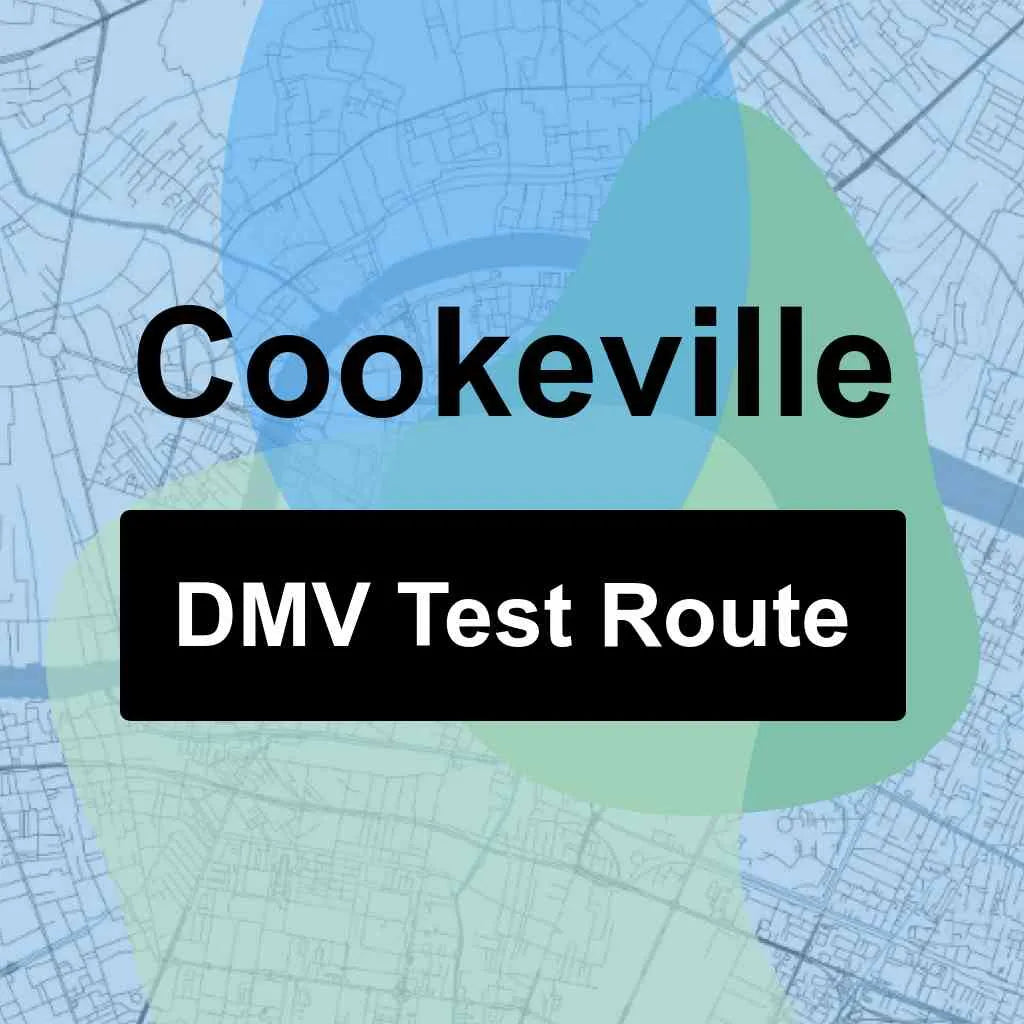 Cookeville, Tennessee DMV Driving Test Routes
