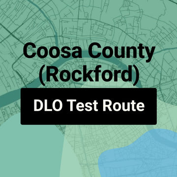 Coosa County (Rockford) Alabama DLO Driving Test Routes