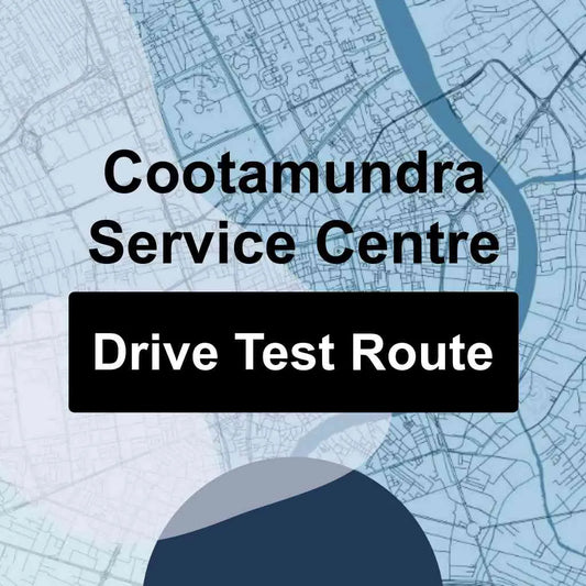 Cootamundra Service Centre, New South Wales (NSW) Driving Test Routes