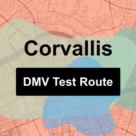 Corvallis, Oregon DMV Driving Test Routes