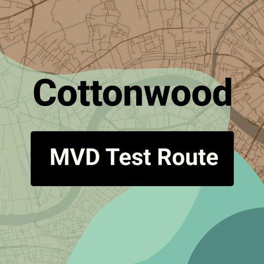 Cottonwood, Arizona MVD Driving Test Routes