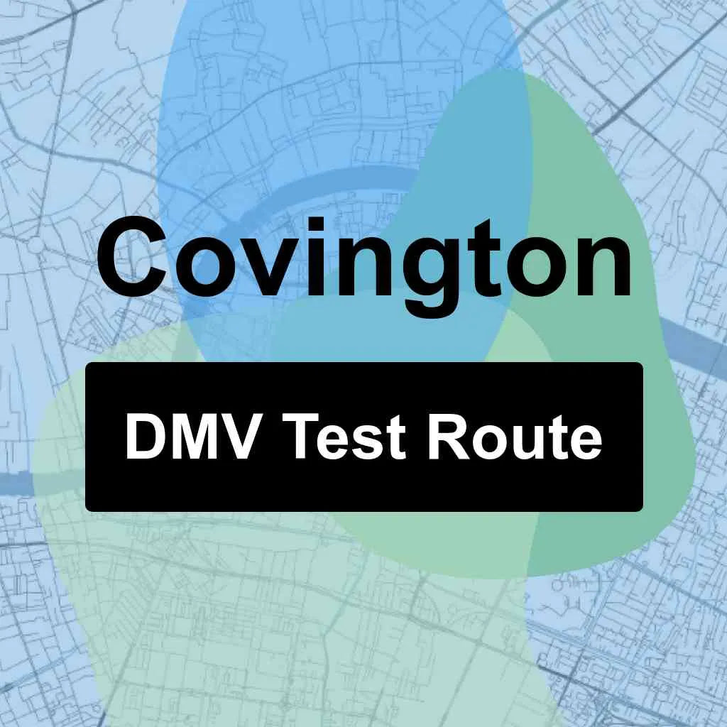 Covington, Tennessee DMV Driving Test Routes
