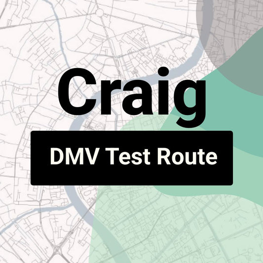 Craig, Alaska DMV Driving Test Routes