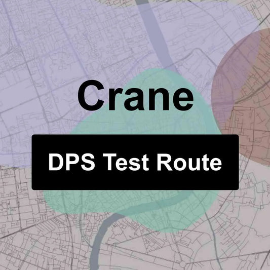 Crane, Texas DPS Driving Test Routes