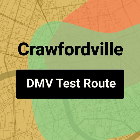 Crawfordville, Florida DMV Driving Test Routes