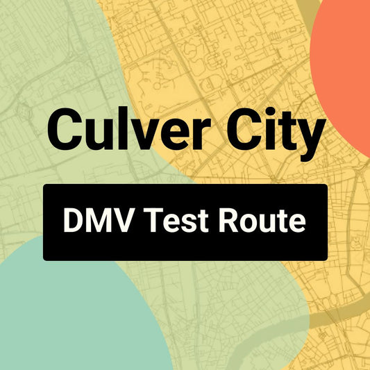 Culver City DMV Road Test Centre Routes