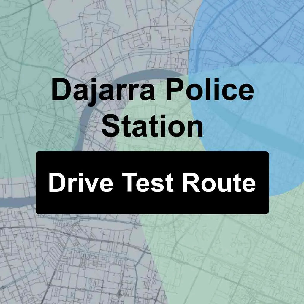 Dajarra Police Station, Queensland (QLD)  Driving Test Routes