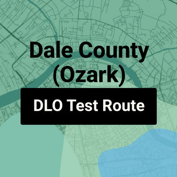 Dale County (Ozark) Alabama DLO Driving Test Routes