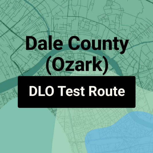 Dale County (Ozark) Alabama DLO Driving Test Routes