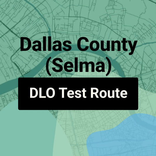 Dallas County (Selma) Alabama DLO Driving Test Routes