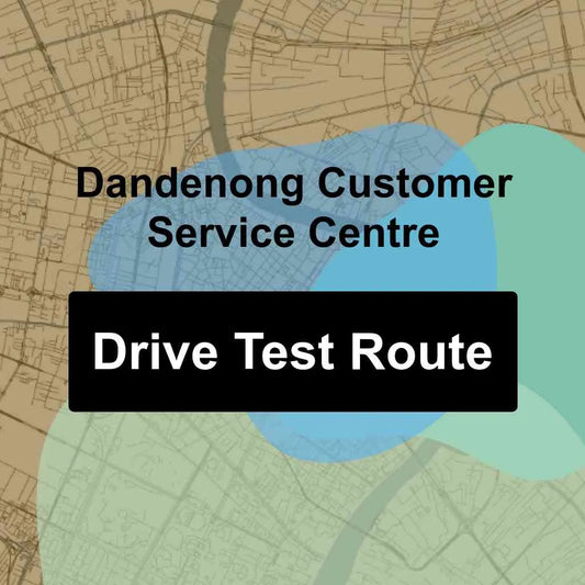 Dandenong Customer Service Centre, Victoria VicRoads Driving Test Routes