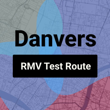 Danvers, Massachusetts RMV Driving Test Routes
