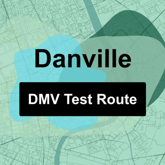 Danville, Virginia DMV Driving Test Routes