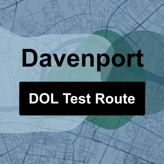 Davenport, Washington DOL Driving Test Routes