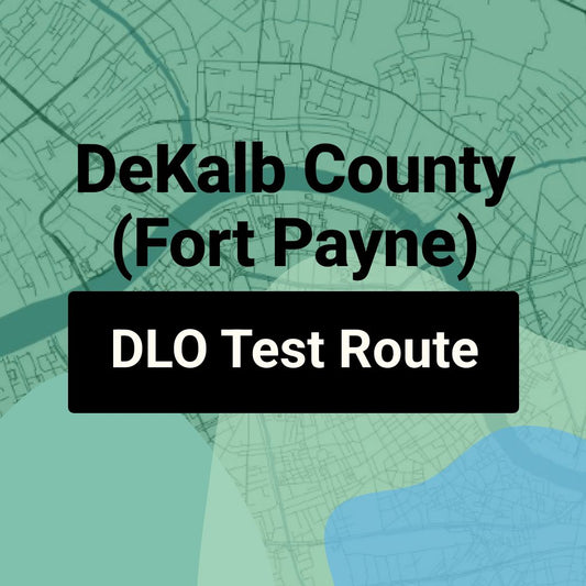 DeKalb County (Fort Payne) Alabama DLO Driving Test Routes