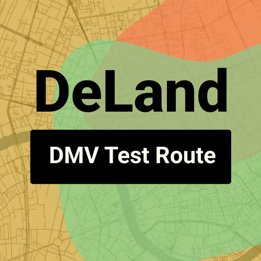 DeLand, Florida DMV Driving Test Routes
