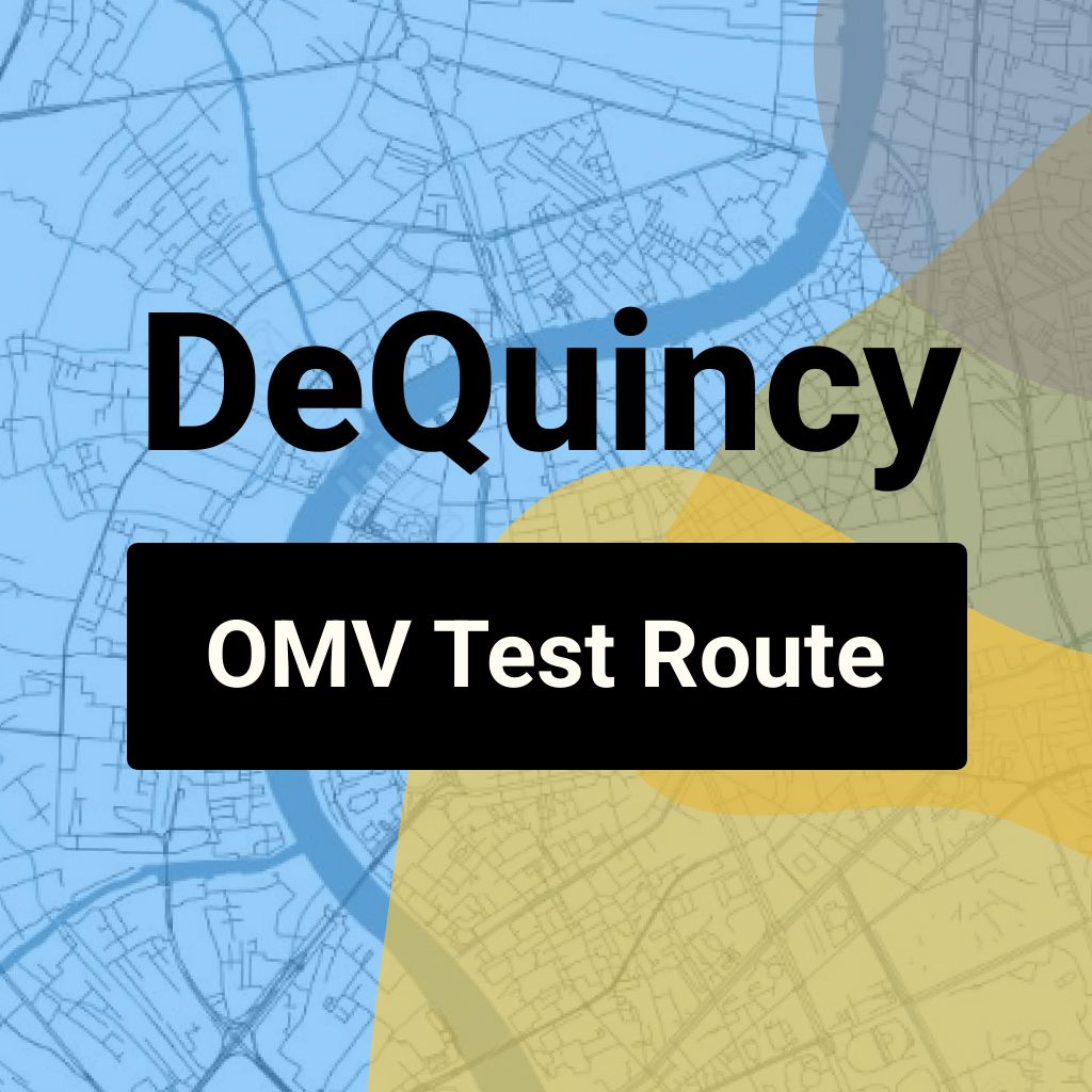 DeQuincy, Louisiana OMV Driving Test Routes