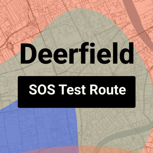 Deerfield, Illinois SOS Driving Test Routes