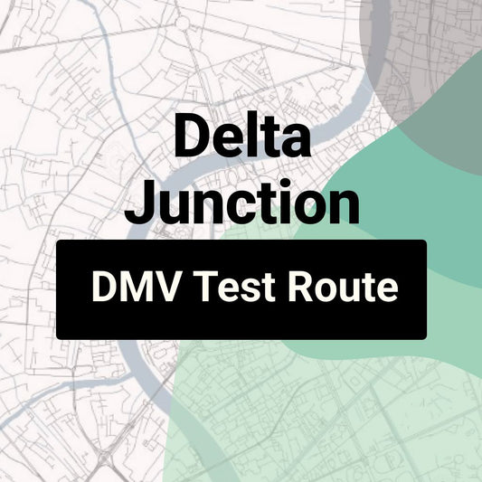 Delta Junction, Alaska DMV Driving Test Routes