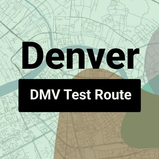 Denver, Colorado DMV Driving Test Routes