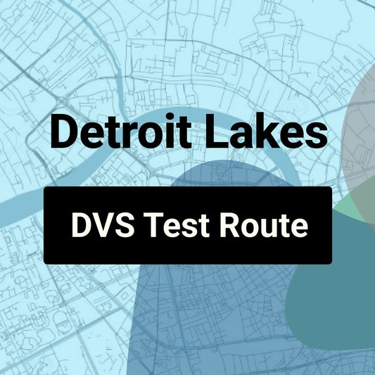 Detroit Lakes DVS, Minnesota DMV Driving Test Routes
