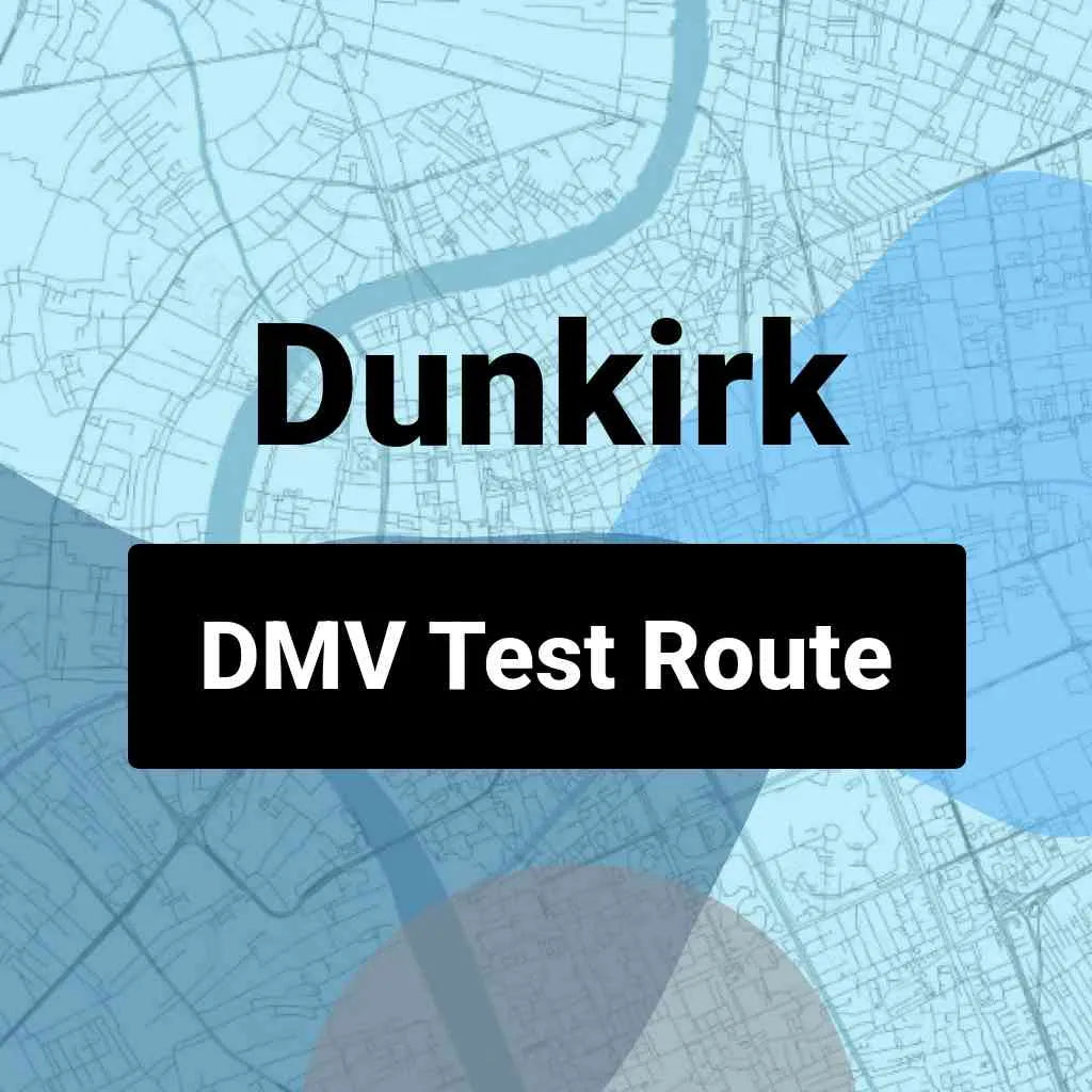 Dunkirk, New York DMV Driving Test Routes