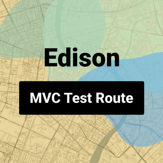 Edison, New Jersey MVC Driving Test Routes