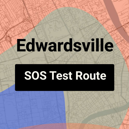 Edwardsville, Illinois SOS Driving Test Routes
