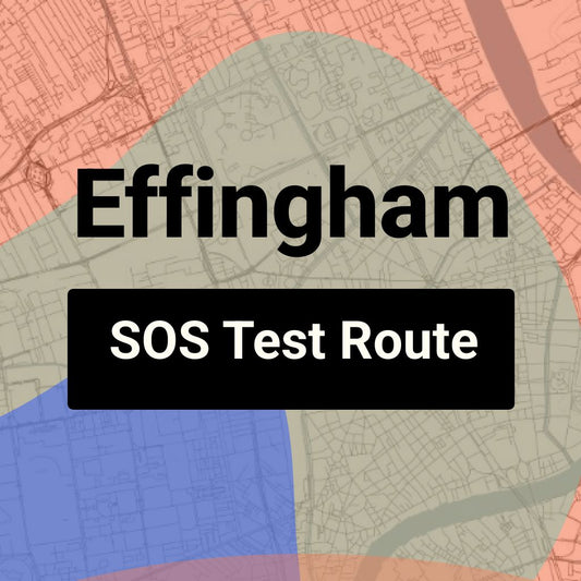 Effingham, Illinois SOS Driving Test Routes