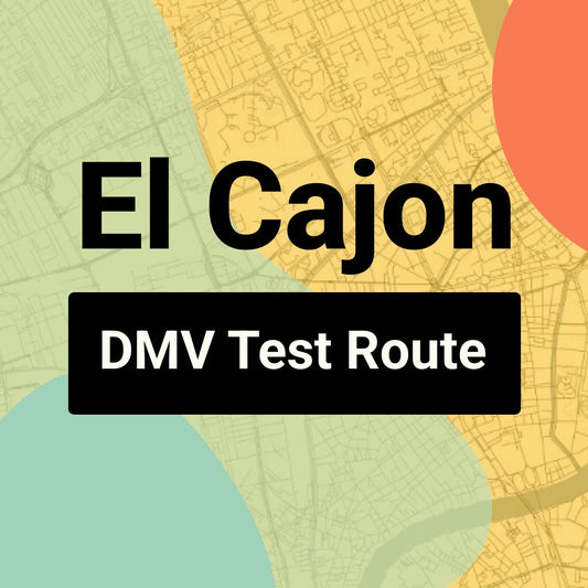 El Cajon DMV Road Test Centre Routes