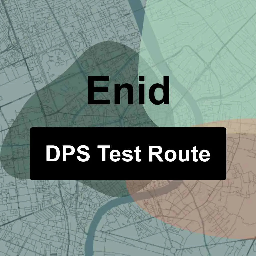 Enid, Oklahoma DPS Driving Test Routes