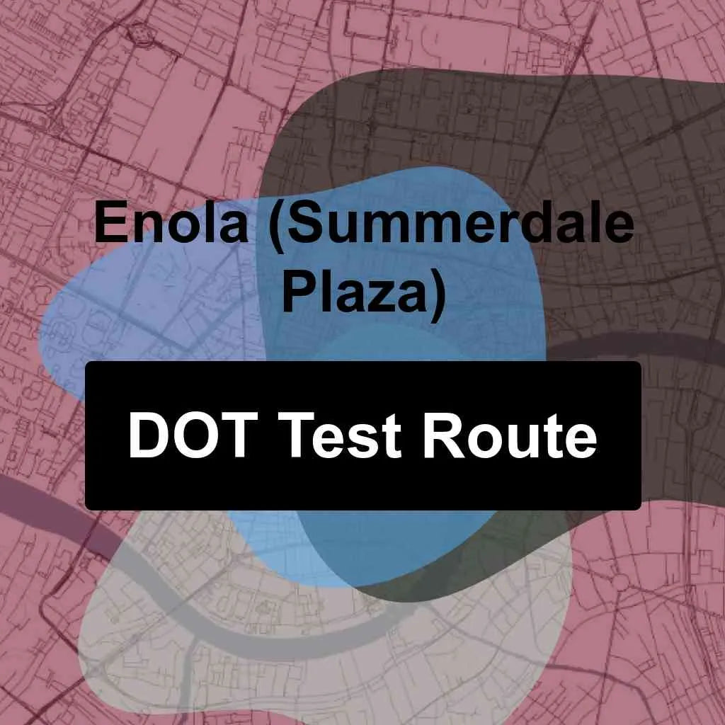 Enola (Summerdale Plaza), Pennsylvania DOT Driving Test Routes