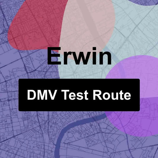 Erwin, North Carolina DMV Driving Test Routes