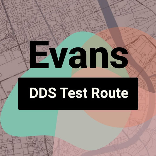 Evans, Georgia DDS Driving Test Routes