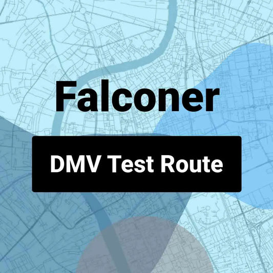 Falconer, New York DMV Driving Test Routes