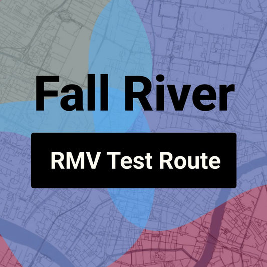 Fall River, Massachusetts RMV Driving Test Routes