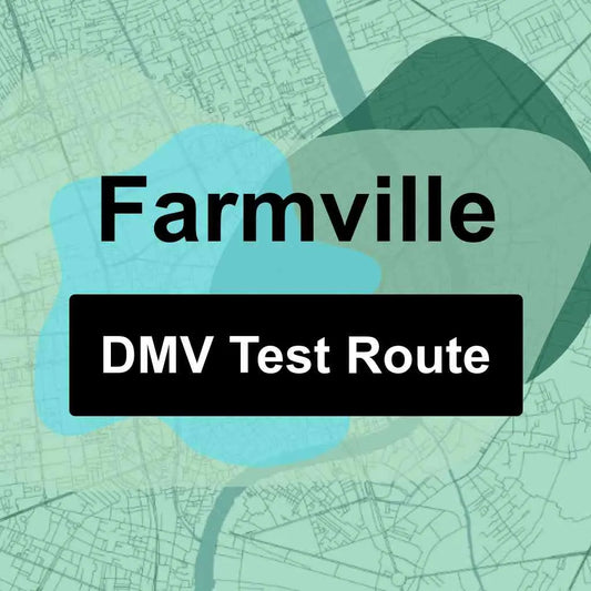Farmville, Virginia DMV Driving Test Routes