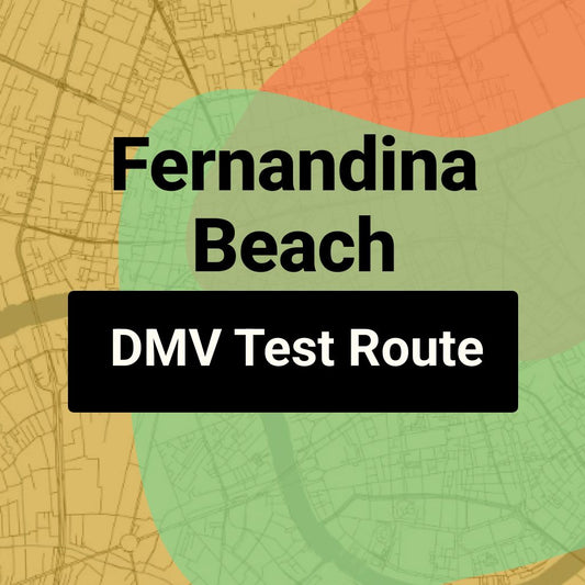 Fernandina Beach, Florida DMV Driving Test Routes