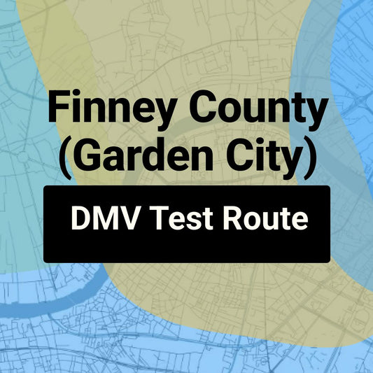 Finney County (Garden City), Kansas DMV Driving Test Routes