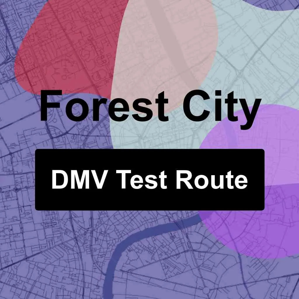 Forest City, North Carolina DMV Driving Test Routes