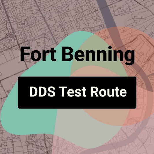 Fort Benning, Georgia DDS Driving Test Routes