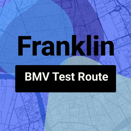 Franklin, Indiana BMV Driving Test Routes