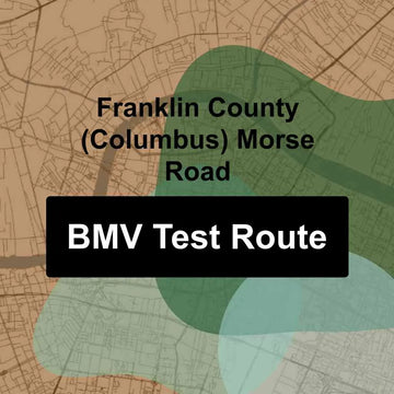 Franklin County (Columbus) Morse Road, Ohio BMV Driving Test Routes