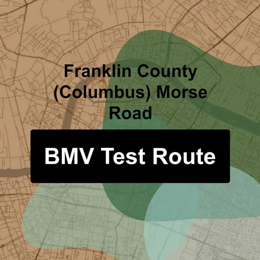 Franklin County (Columbus) Morse Road, Ohio BMV Driving Test Routes