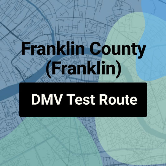 Franklin County (Franklin), Nebraska DMV Driving Test Routes