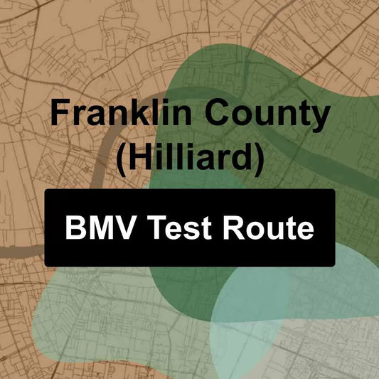 Franklin County (Hilliard), Ohio BMV Driving Test Routes