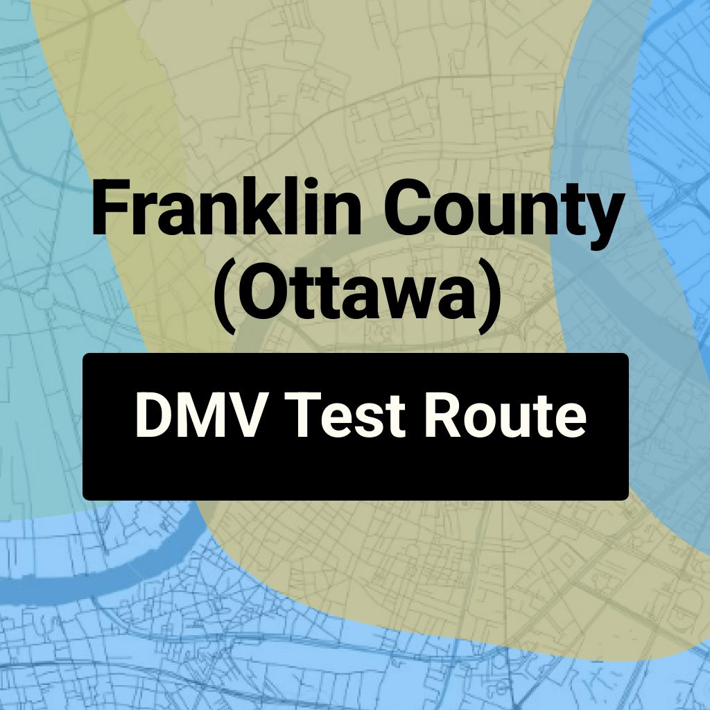 Franklin County (Ottawa), Kansas DMV Driving Test Routes