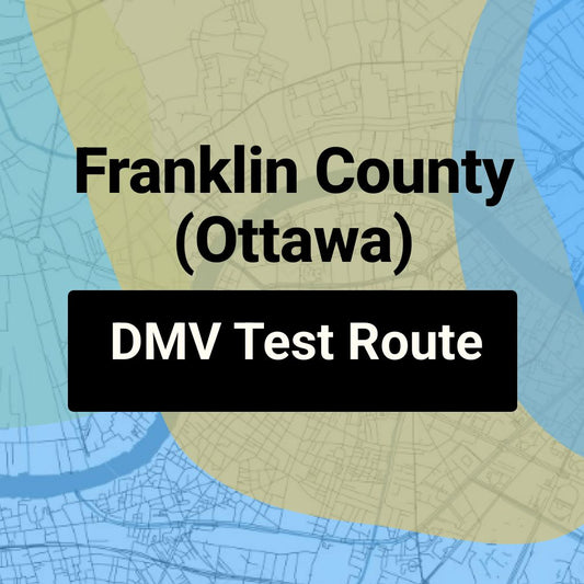 Franklin County (Ottawa), Kansas DMV Driving Test Routes
