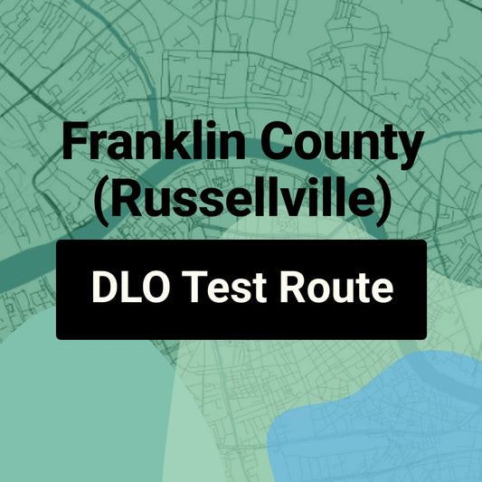 Franklin County (Russellville) Alabama DLO Driving Test Routes