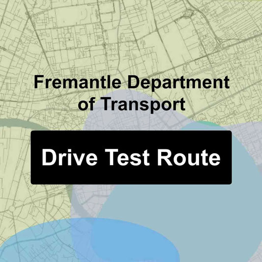 Fremantle Department of Transport, Western Australia (WA) Driving Test Routes